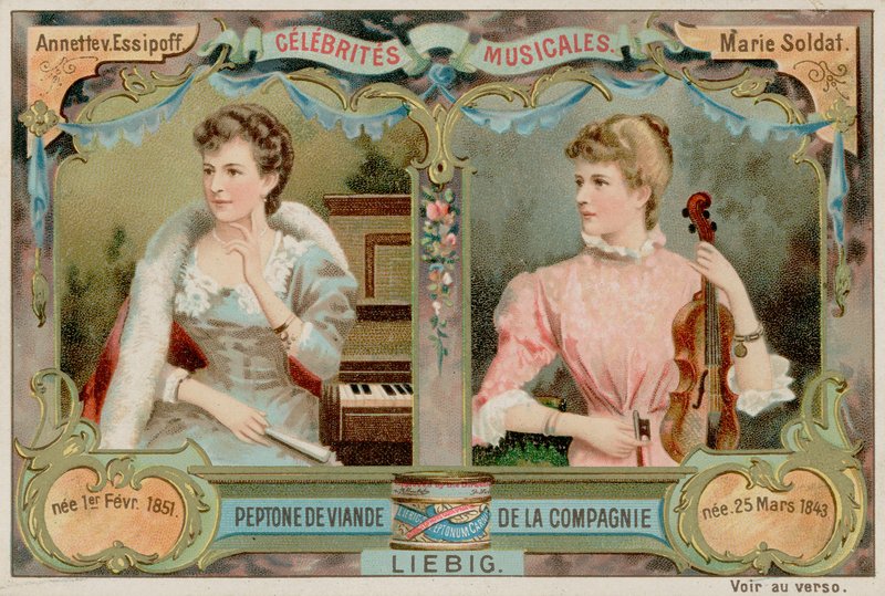 Annette von Essipoff og Marie soldat af European School