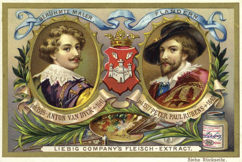 Antony van Dyck and Peter Paul Rubens, Flemish artists  af European School