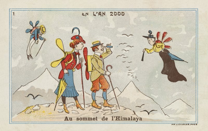 På toppen af Himalaya i år 2000 af European School