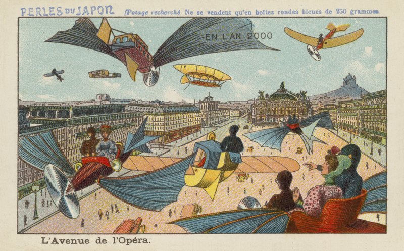 Avenue de lOpera, Paris, i år 2000 af European School