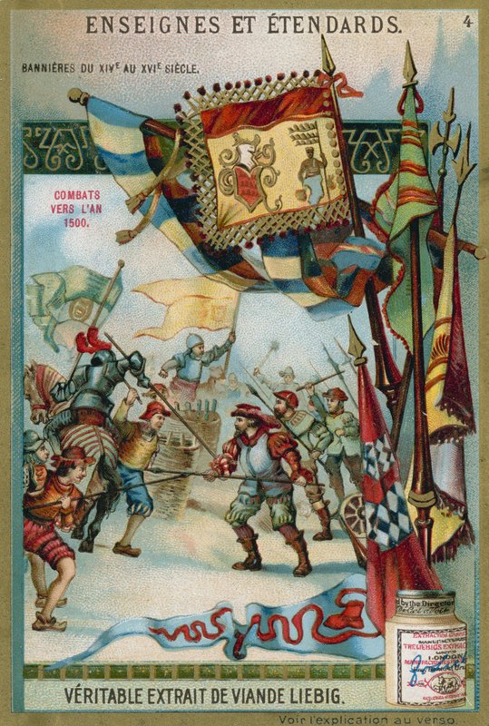 Banners of the 14th to 16th Century  af European School