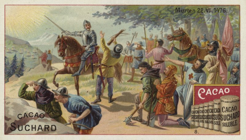 Slaget ved Murten, Schweiz, 22. juni 1476 af European School