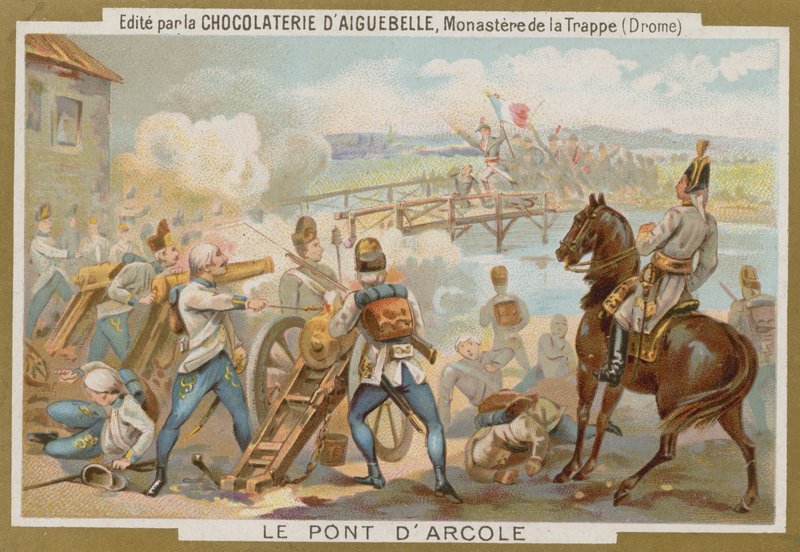 Slaget ved Arcole-broen, Italien, 1796 af European School