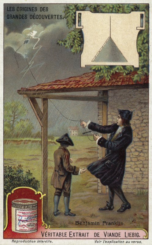 Benjamin Franklin and the lightning conductor  af European School