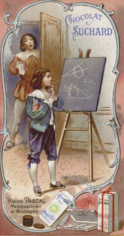 Blaise Pascal, fransk fysiker og matematiker, som barn af European School