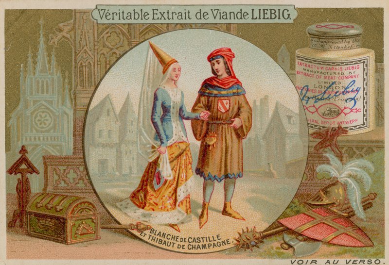 Blanche af Castilla og Theobald af Champagne af European School