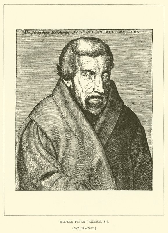 Salige Peter Canisius, SJ (gravering) af European School