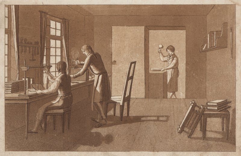 Bogbindere (litho) af European School