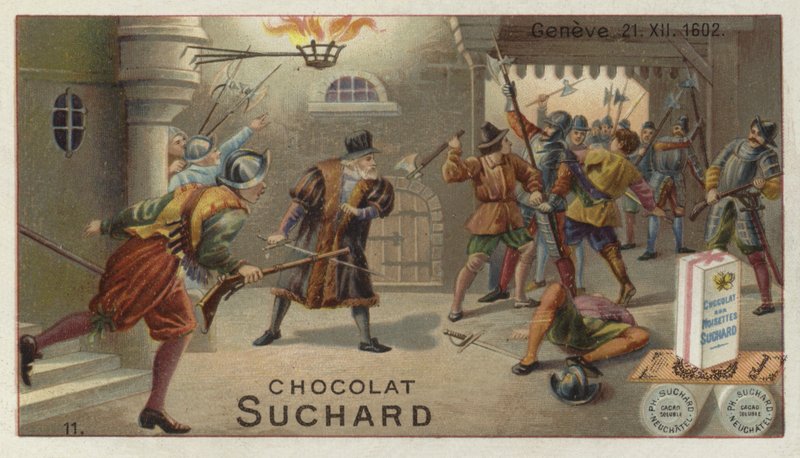 Nederlag af savoyardernes angreb på Genève, 21. december 1602 af European School