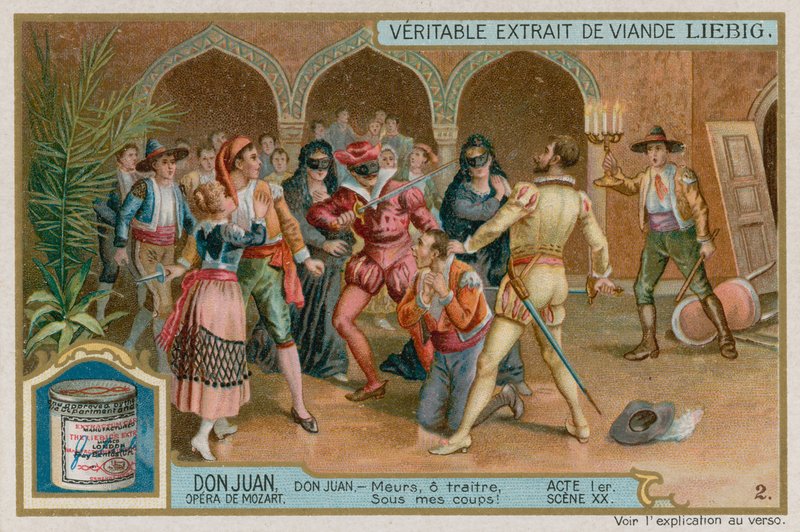 Don Giovanni bebrejder Leporello af European School