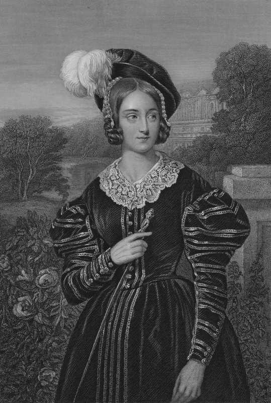 Dorus-Gras, Marguerite De Valois (gravering) af European School