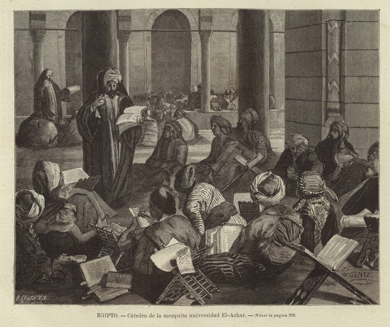 Egypten - Formand for moskeen på Al-Azhar Universitet af European School