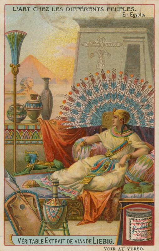 egyptisk kunst af European School