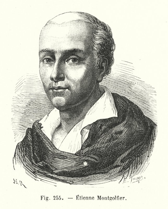 Etienne Montgolfier (gravering) af European School