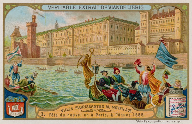 Nytårs festival i påsken 1555 af European School