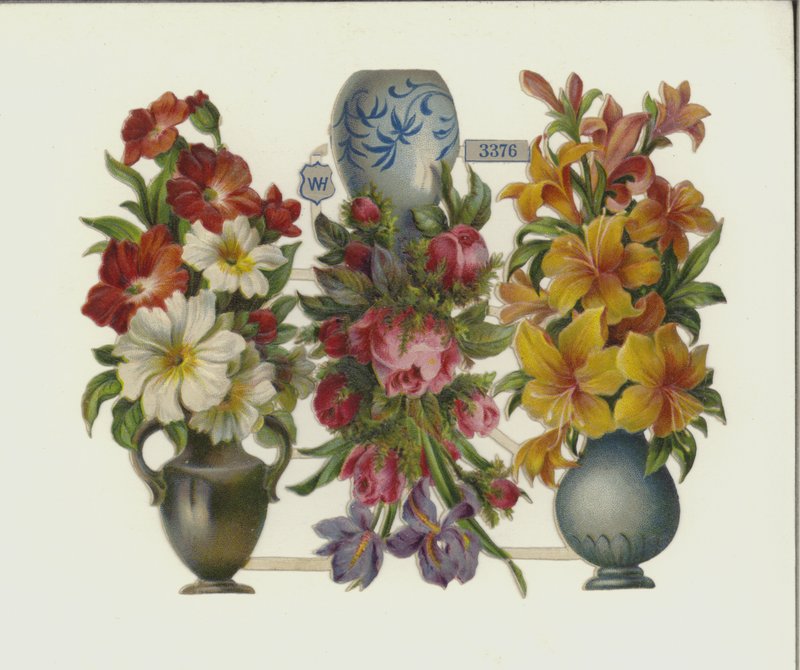 Blomster (chromolitho) af European School