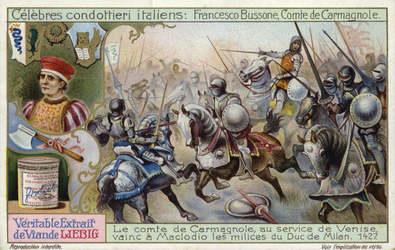 Francesco Bussone, Count of Carmagnola  af European School