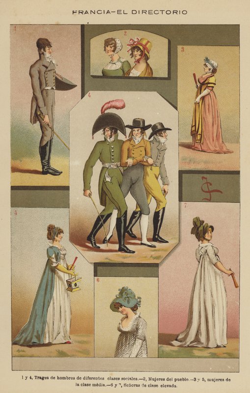 Frankrig, Vejviseren (farve litho) af European School