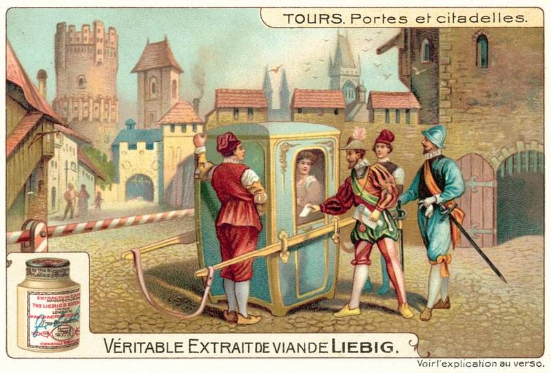 Porte og citadeller (chromolitho) af European School