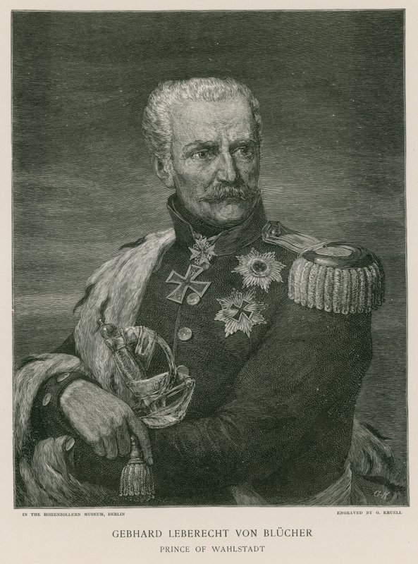Gebhard Leberecht von Blucher, Prins af Wahlstadt af European School