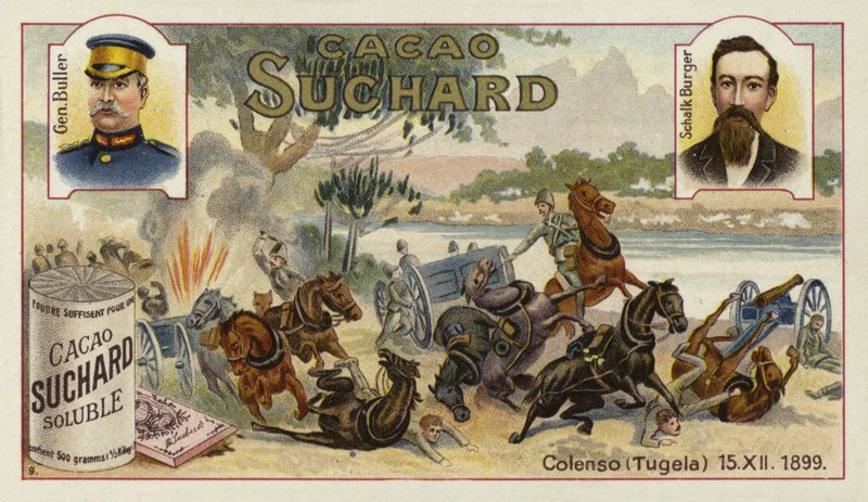 Generalerne Buller og Burger og slaget ved Colenso, Boer War, 15. december 1899 af European School
