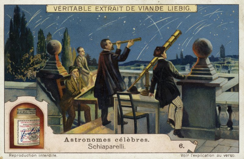 Giovanni Schiaparelli, Italian astronomer  af European School