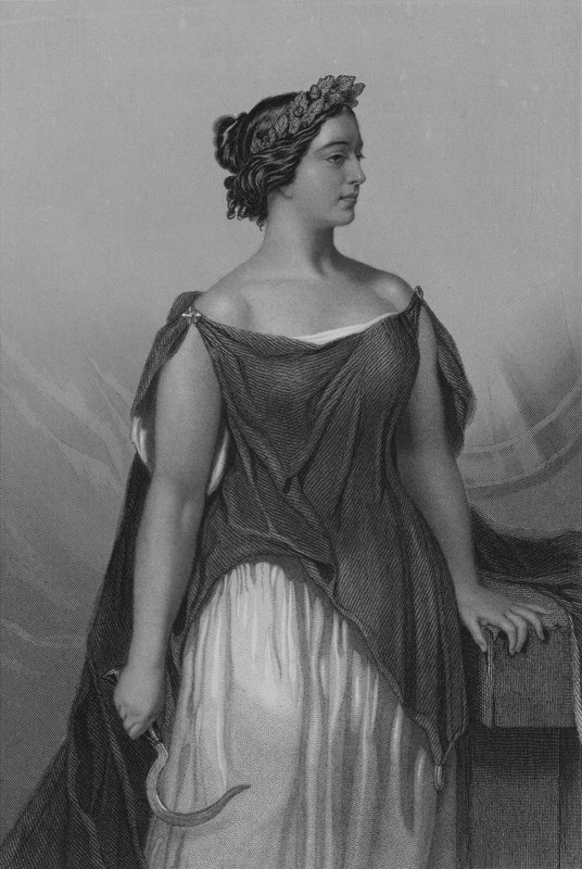 Giulia Grisi, La Norma (gravering) af European School