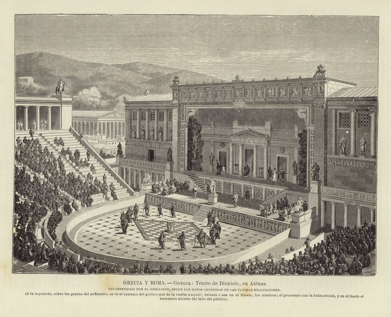 Grækenland og Rom - Grækenland: Dionysos Teater i Athen af European School