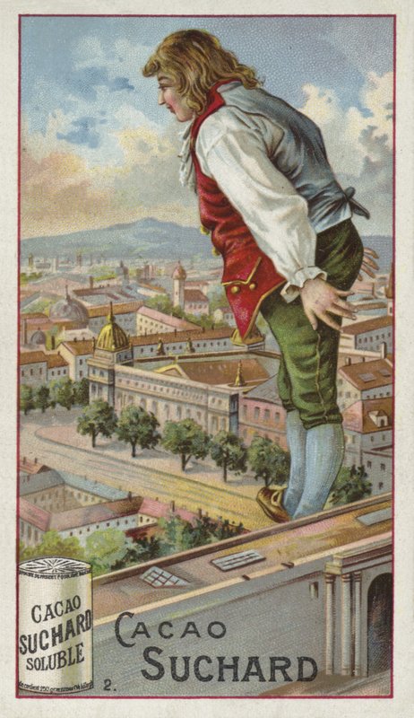 Gulliver udforsker byen Lilliput af European School
