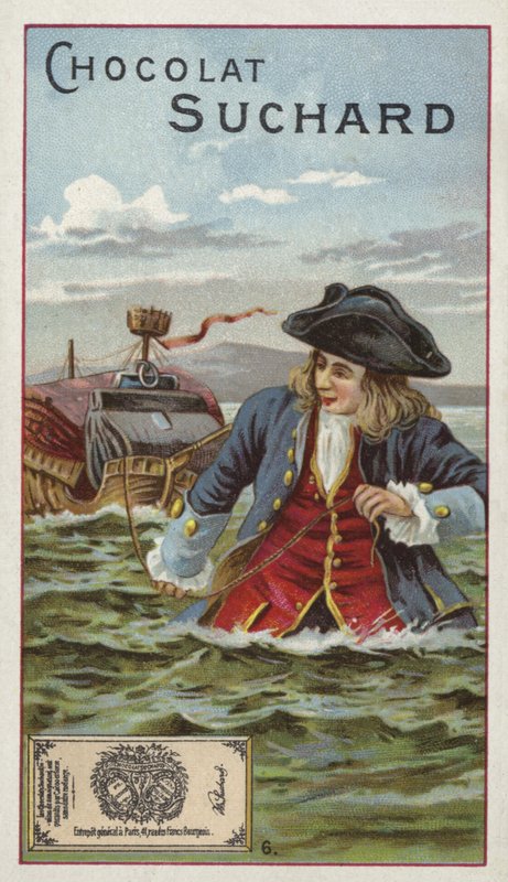 Gulliver slæber et skib af European School