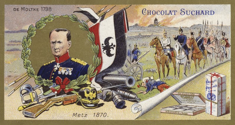 Helmuth von Moltke den Ældre og belejringen af ​​Metz, Frankrig, 1870 af European School
