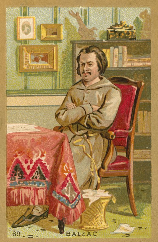 Honore de Balzac, fransk romanforfatter og dramatiker af European School