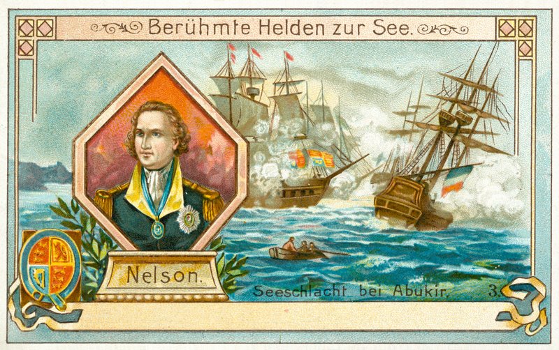 Horatio Nelson, britisk admiral, og slaget ved Nilen af European School