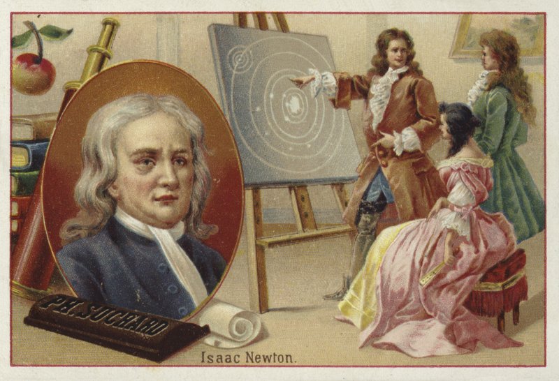 Isaac Newton, engelsk fysiker og matematiker af European School