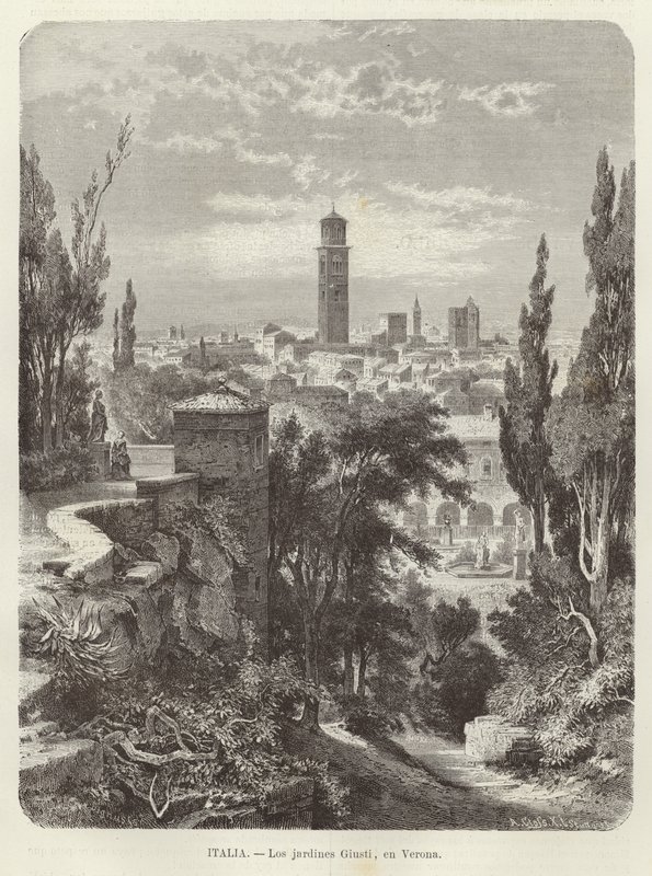 Italien - Giusti Gardens i Verona af European School