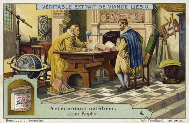 Johannes Kepler, German mathematician and astronomer  af European School