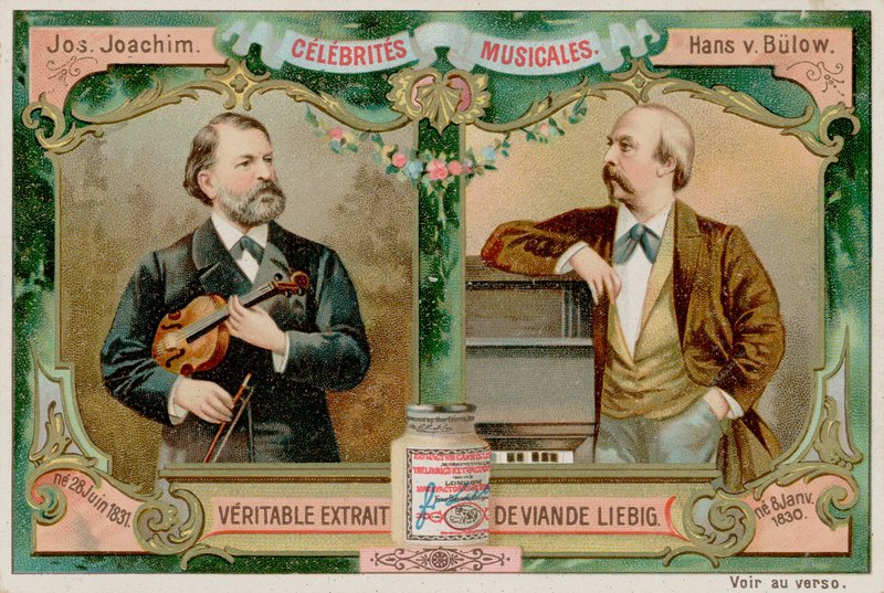 Joseph Joachim og Hans von Bulow af European School