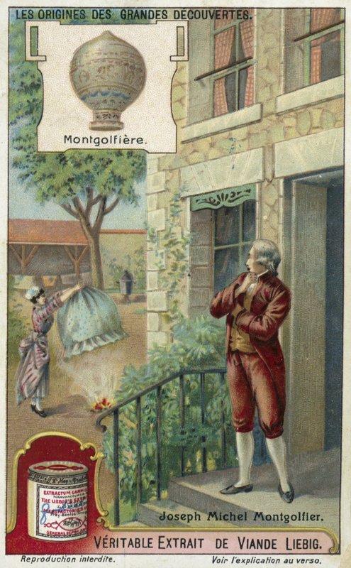 Joseph Montgolfier and the hot air balloon  af European School