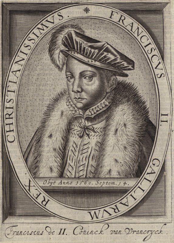 Kong Frans II af Frankrig (gravering) af European School