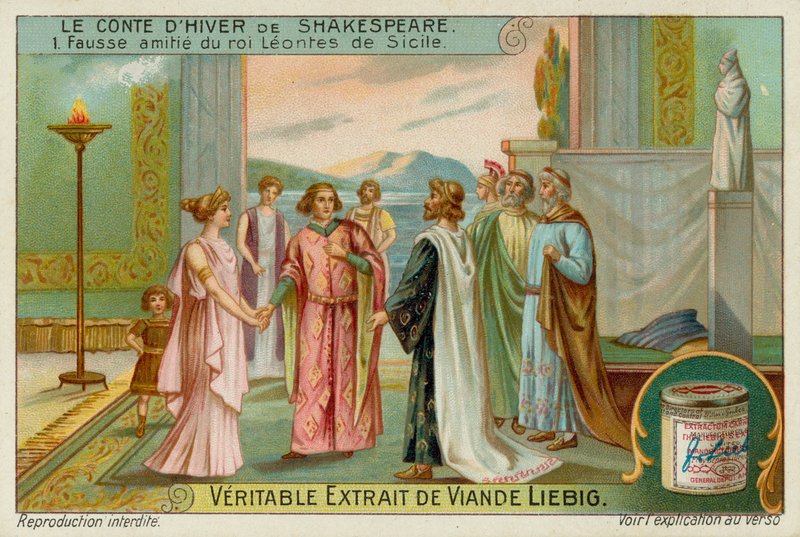 Kong Leontes, Dronning Hermione og Kong Polyxenes af European School