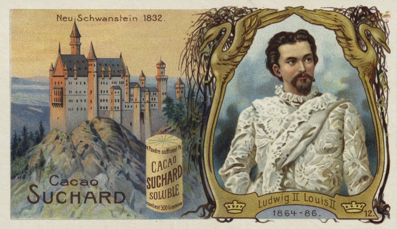 Kong Ludwig II af Bayern og Neuschwanstein Slot af European School