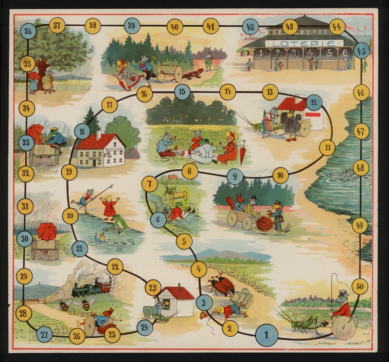 The Fun Journey (farve litho) af European School