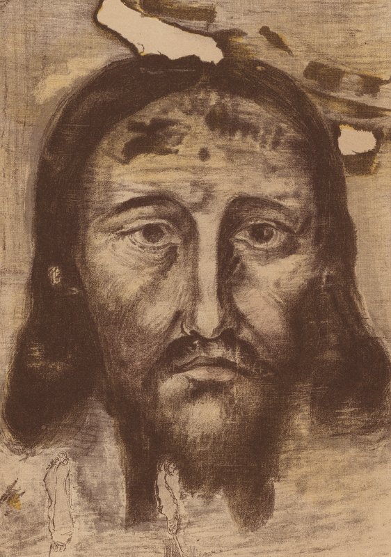 Lighed med Jesus Kristus: Fra kirken St Bartolomeo, Genova (chromolitho) af European School