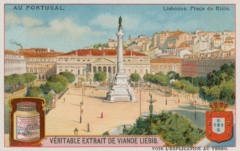 Lissabon, Praca do Rossio af European School