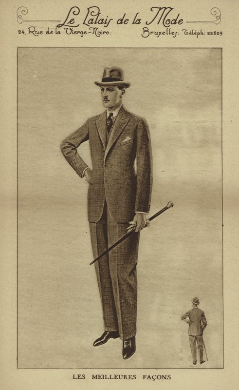 Herremode omkring 1930