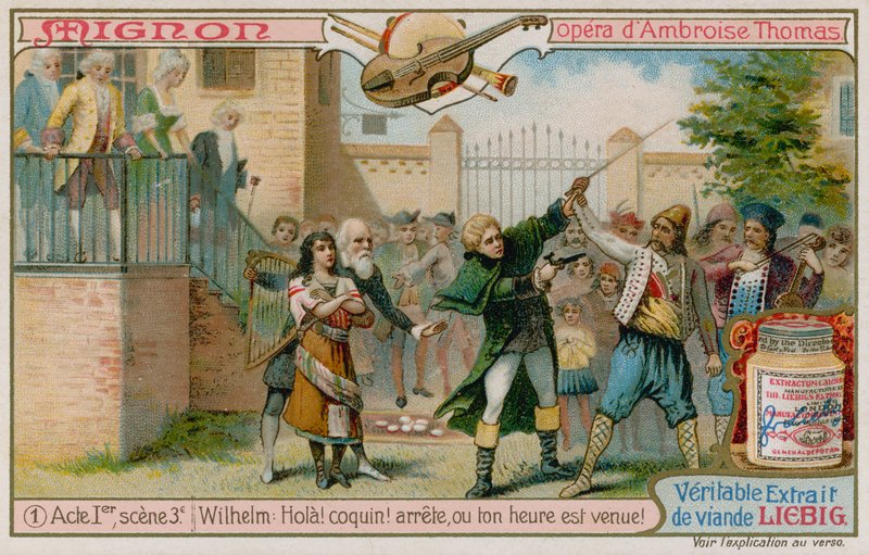 Mignon bliver reddet af Wilhelm af European School