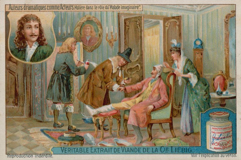 Moliere i Le Malade Imaginaire (The Imaginary Invalid) af European School