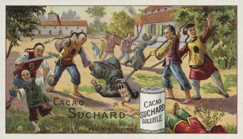 Murder of Christians, Beijing, Boxer Rebellion, 7. juni 1900 af European School