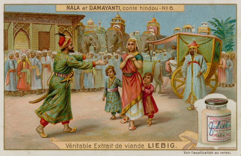 Nala og Damayanti genforenes. af European School