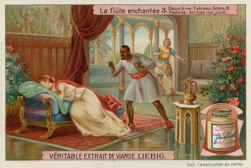 Papageno og Pamina fra Monostatos af European School